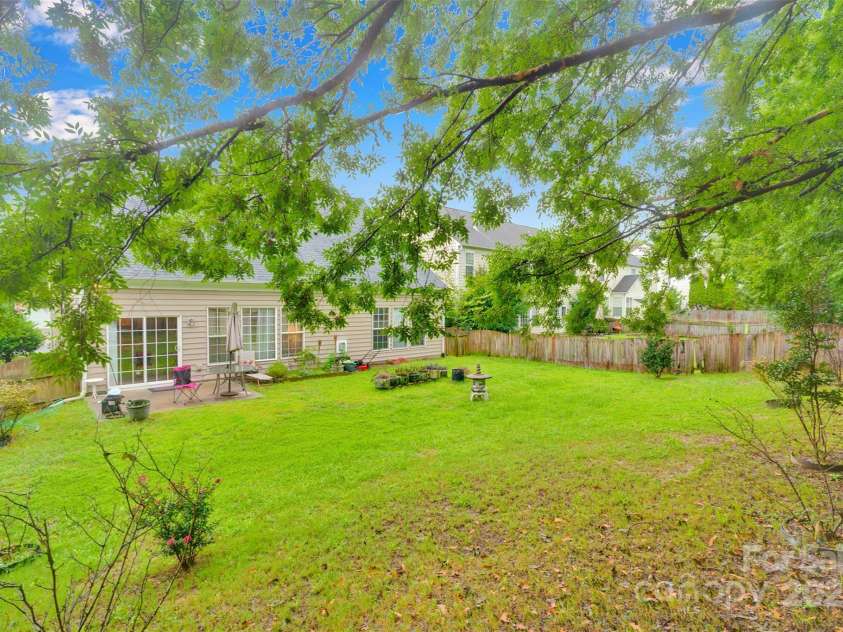 2014 Arbor Crest Court, Charlotte, NC 28262.  MLS# CAR4289262, YatesRealty ID 3496. Backyard