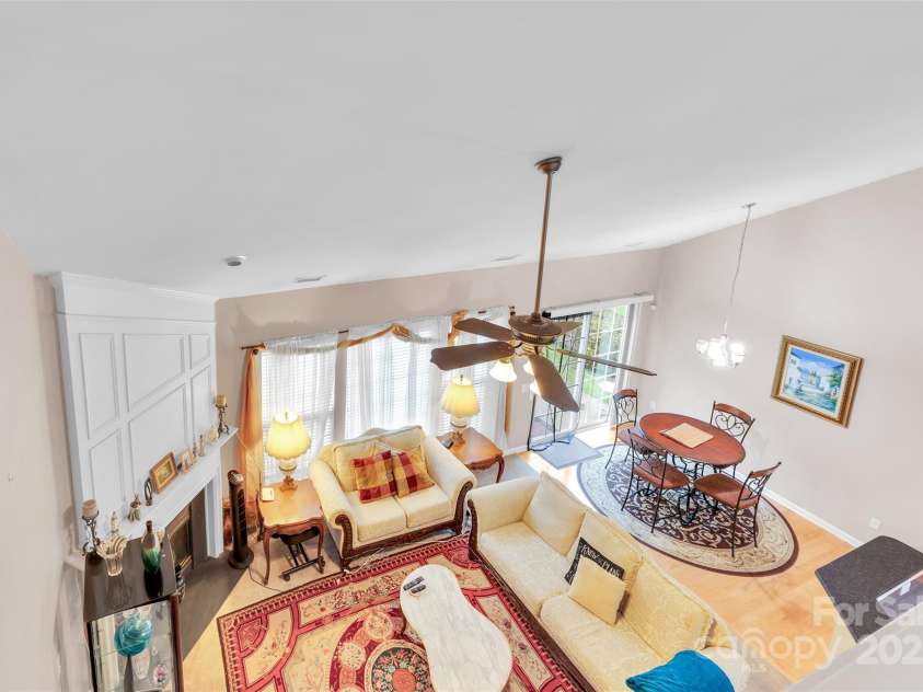 2014 Arbor Crest Court, Charlotte, NC 28262.  MLS# CAR4289262, YatesRealty ID 3496. Overlook from Loft 