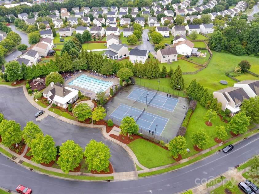 2014 Arbor Crest Court, Charlotte, NC 28262.  MLS# CAR4289262, YatesRealty ID 3496. Pool & Tennis Court