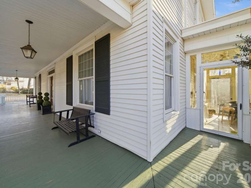 515 Camden Road, Wadesboro, NC 28170.  MLS# CAR4346640, YatesRealty ID 3496. Wraparound Porch/Sunroom
