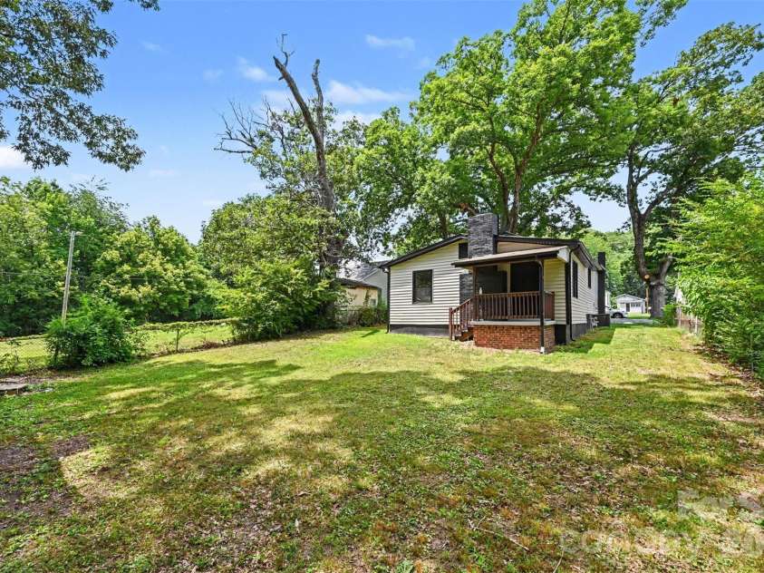 104 Hartford Avenue, Bessemer City, NC 28016.  MLS# CAR4400488, YatesRealty ID 34969. Backyard