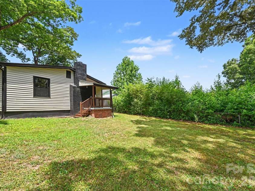 104 Hartford Avenue, Bessemer City, NC 28016.  MLS# CAR4400488, YatesRealty ID 34969. Backyard