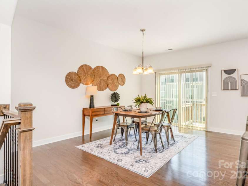 4436 Carteret Street, Charlotte, NC 28205.  MLS# CAR4275224, YatesRealty ID 34971. Dining Room