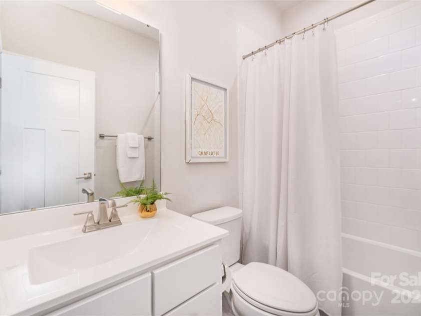 4436 Carteret Street, Charlotte, NC 28205.  MLS# CAR4275224, YatesRealty ID 34971. Full Bath for the other two Bedrooms