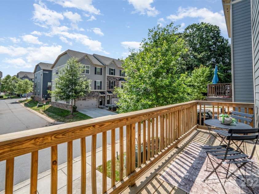 4436 Carteret Street, Charlotte, NC 28205.  MLS# CAR4275224, YatesRealty ID 34971. Larger balcony then some surrounding units