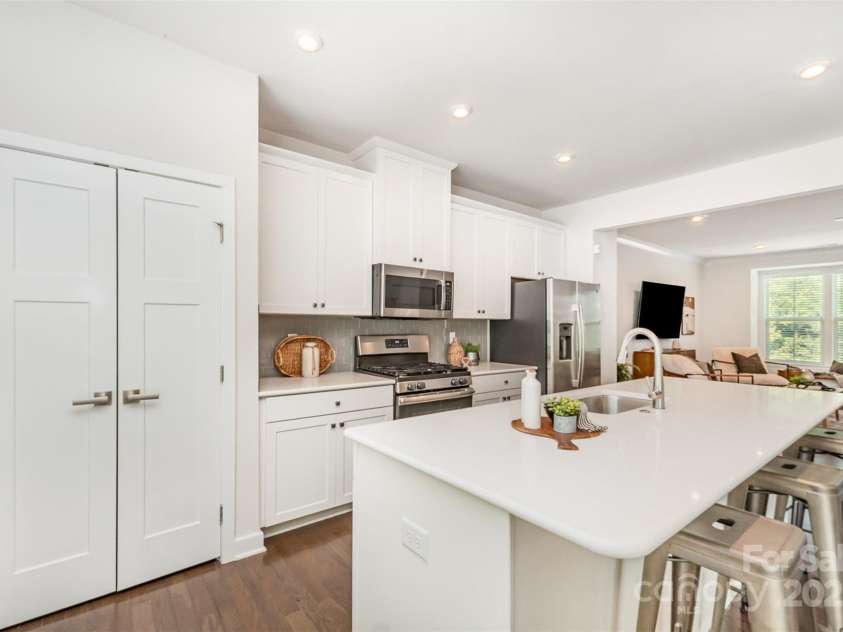 4436 Carteret Street, Charlotte, NC 28205.  MLS# CAR4275224, YatesRealty ID 34971. The Pantry is behind these doors