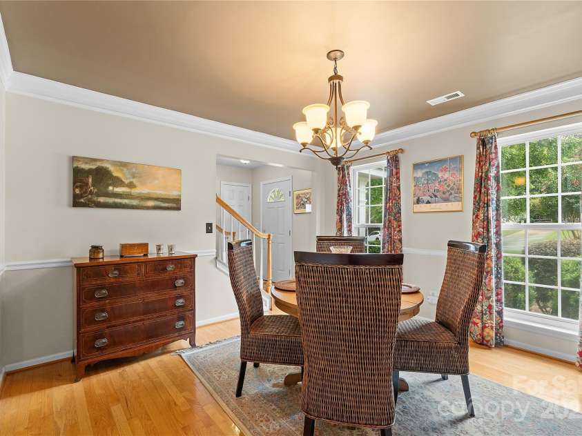 3121 Spring Fancy Lane, Indian Trail, NC 28079.  MLS# CAR4289656, YatesRealty ID 34973. Formal dining room - first room on left