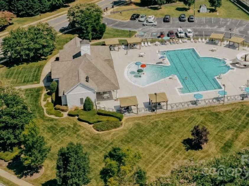 3121 Spring Fancy Lane, Indian Trail, NC 28079.  MLS# CAR4289656, YatesRealty ID 34973. This is the 2nd Brandon Oaks pool w/kiddie play area & fun slide!!