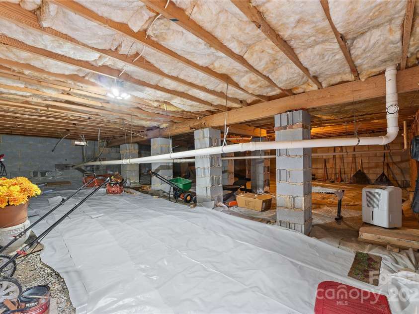 3121 Spring Fancy Lane, Indian Trail, NC 28079.  MLS# CAR4289656, YatesRealty ID 34973. Wonderful storage in crawlspace