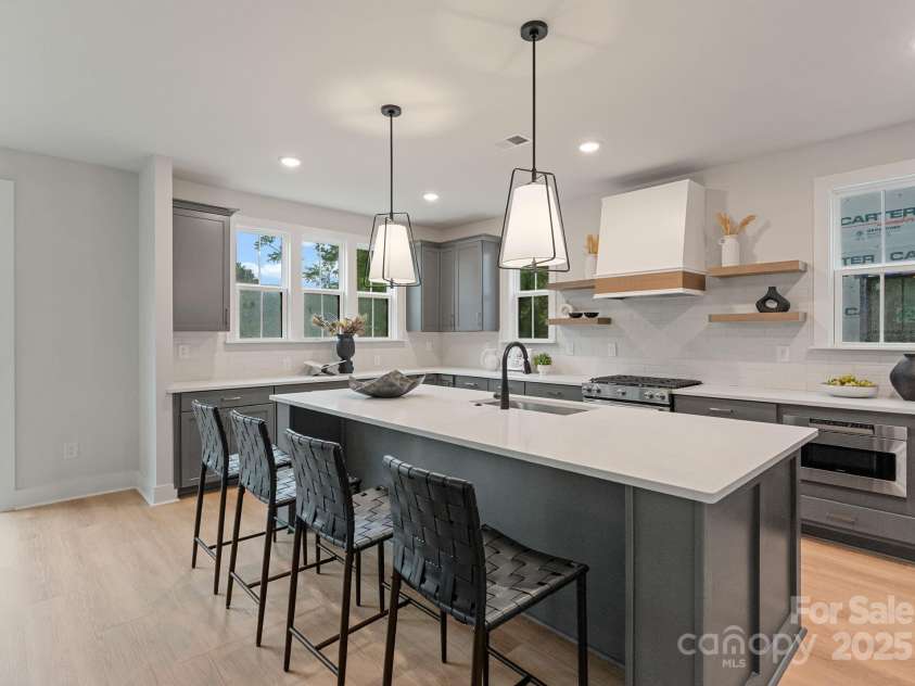 3017 Kinger Lane, Matthews, NC 28105.  MLS# CAR4296177, YatesRealty ID 34991. Model Representation