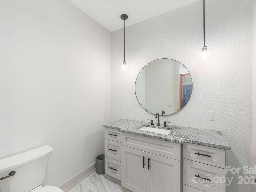 456 Samuel Drive, Mills River, NC 28759.  MLS# CAR4295311, YatesRealty ID 34995. Half Bath