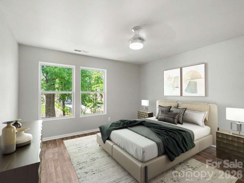 5529 Idlewild Road, Charlotte, NC 28227.  MLS# CAR4389190, YatesRealty ID 34996. Virtually Staged