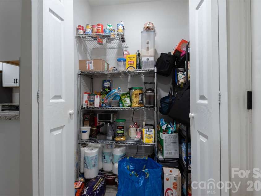 407 Westham Ridge Road, Charlotte, NC 28217.  MLS# CAR4395415, YatesRealty ID 34997. Pantry