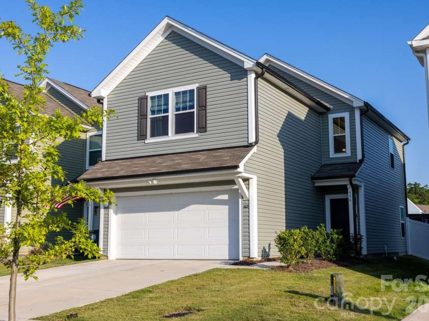 556 Willamette Drive, Salisbury, NC 28146.  MLS# CAR4399196, YatesRealty ID 34999. Front Elevation
