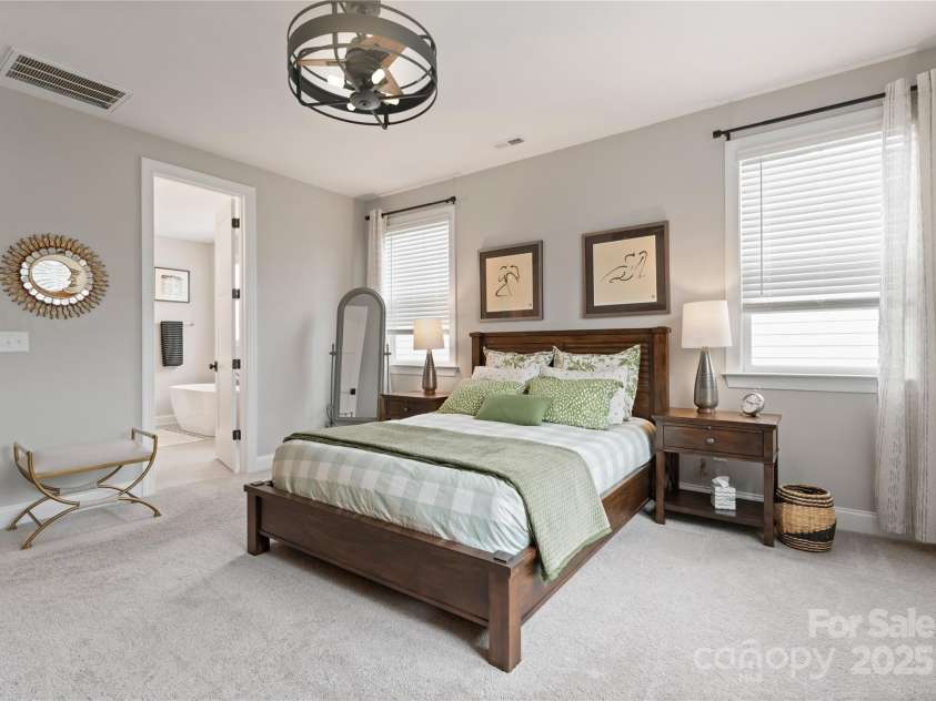 13630 Tranquil Day Drive, Matthews, NC 28105.  MLS# CAR4291117, YatesRealty ID 35000. Primary Bathroom