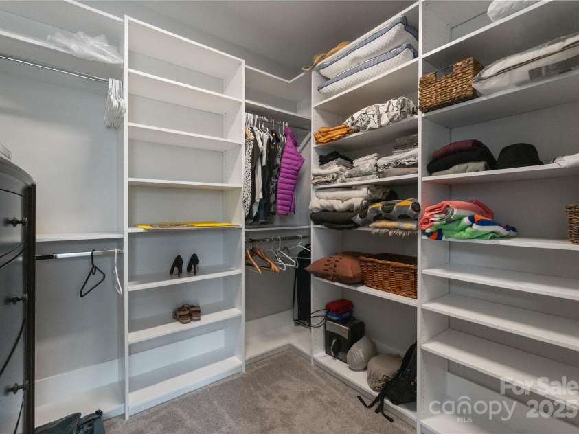 13630 Tranquil Day Drive, Matthews, NC 28105.  MLS# CAR4291117, YatesRealty ID 35000. Primary Closet