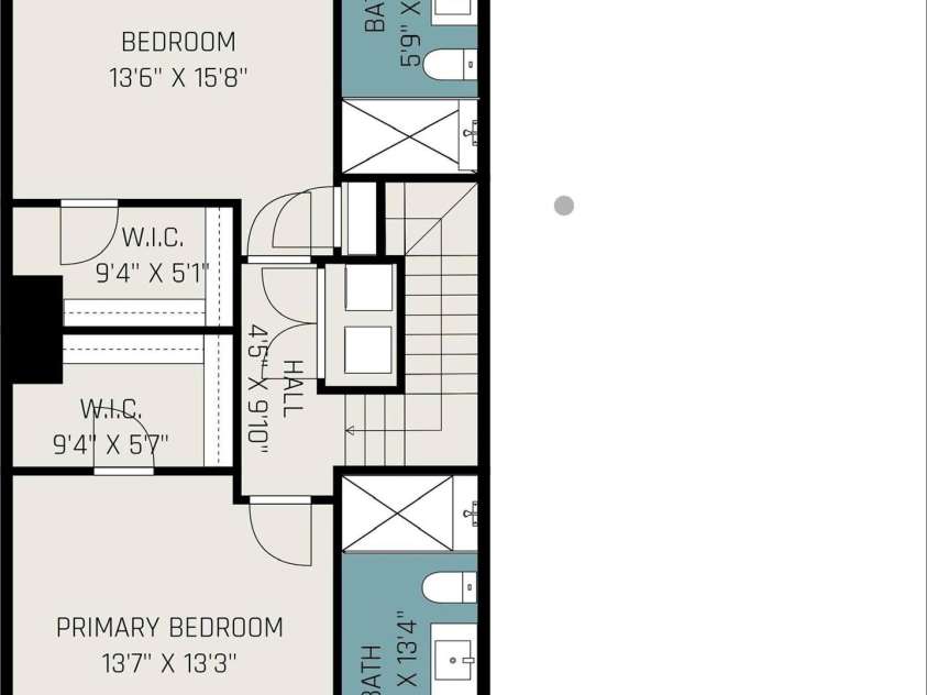 12313 Landry Renee Place, Charlotte, NC 28277.  MLS# CAR4294367, YatesRealty ID 35001. 3rd Floor