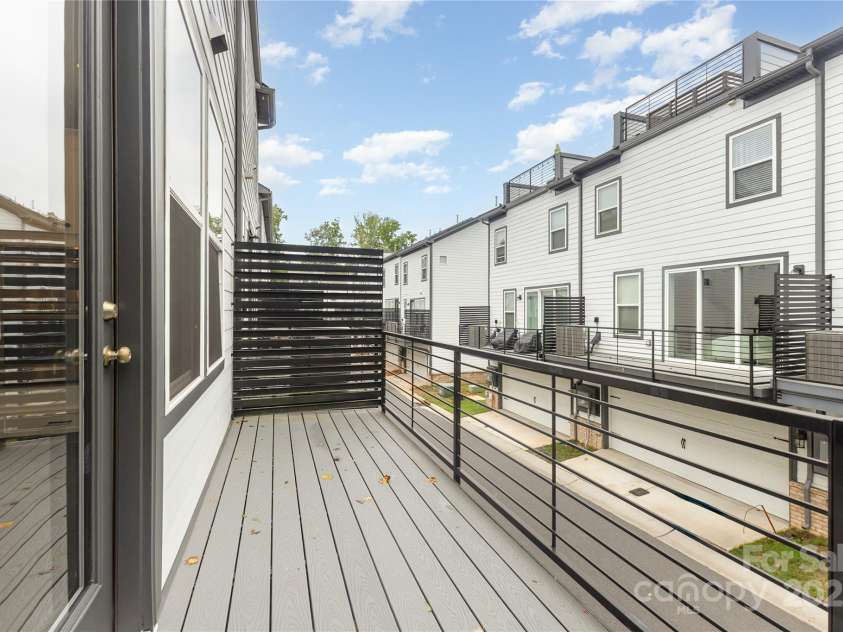 12313 Landry Renee Place, Charlotte, NC 28277.  MLS# CAR4294367, YatesRealty ID 35001. Balcony