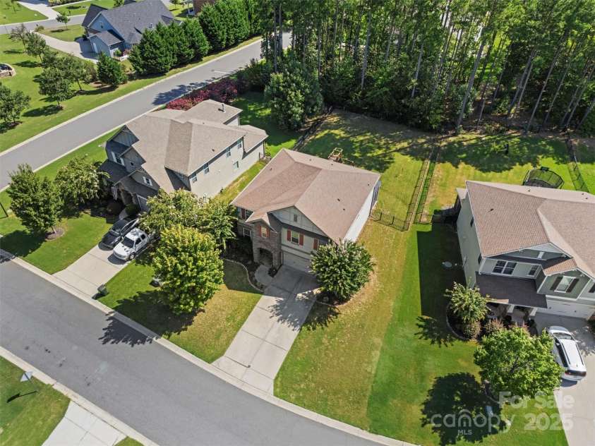 1711 Kelley Lake Drive, York, SC 29745.  MLS# CAR4295365, YatesRealty ID 35003. Aerial view of home