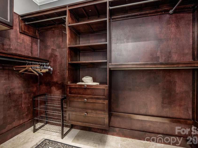 7933 Sally Clark Drive, Denver, NC 28037.  MLS# CAR4397836, YatesRealty ID 35007. Primary Closet with built-ins
