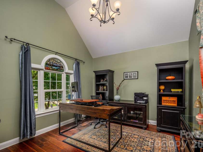 7933 Sally Clark Drive, Denver, NC 28037.  MLS# CAR4397836, YatesRealty ID 35007. Spacious Office with French Doors