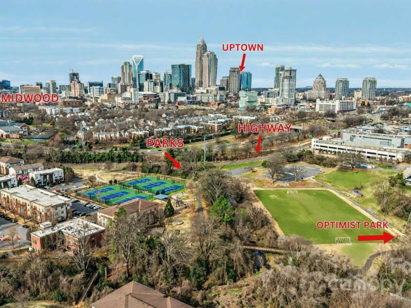 904 Van Every Street, Charlotte, NC 28205.  MLS# CAR4228481, YatesRealty ID 3501. Location