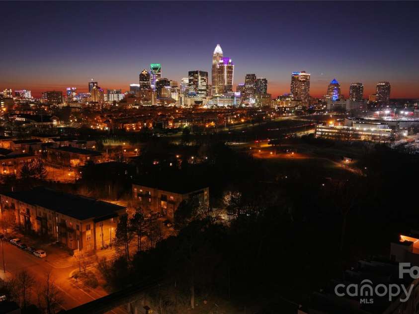 904 Van Every Street, Charlotte, NC 28205.  MLS# CAR4228481, YatesRealty ID 3501. Roofop View