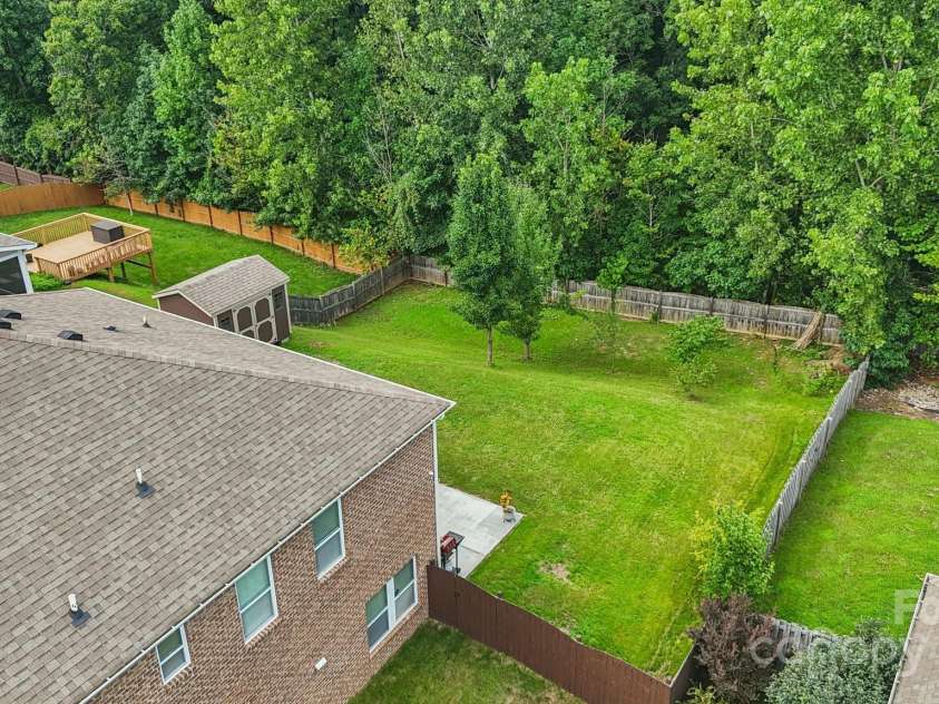 3922 Martele Drive, Mint Hill, NC 28227.  MLS# CAR4292629, YatesRealty ID 35015. Aerial