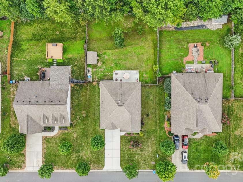 3922 Martele Drive, Mint Hill, NC 28227.  MLS# CAR4292629, YatesRealty ID 35015. Aerial