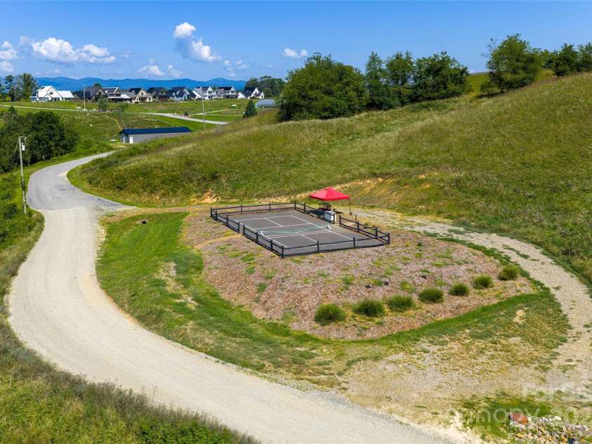 7 Bee Balm Way, Asheville, NC 28804.  MLS# CAR4290500, YatesRealty ID 35016. Pickleball court 