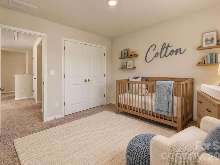 1160 Harland Street, Charlotte, NC 28216.  MLS# CAR4430535, YatesRealty ID 35025. Bedroom 3 - Digitally Staged