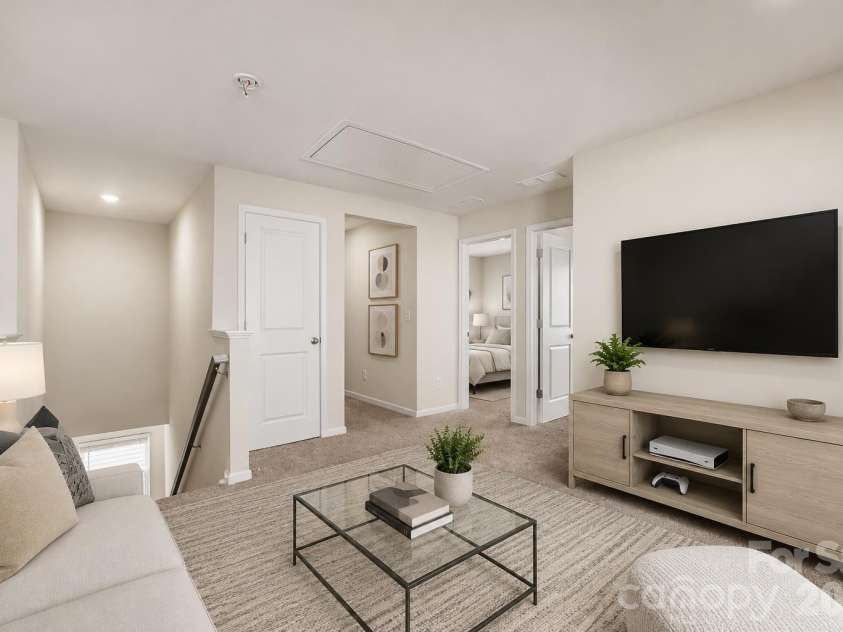1160 Harland Street, Charlotte, NC 28216.  MLS# CAR4430535, YatesRealty ID 35025. Loft - Digitally Staged