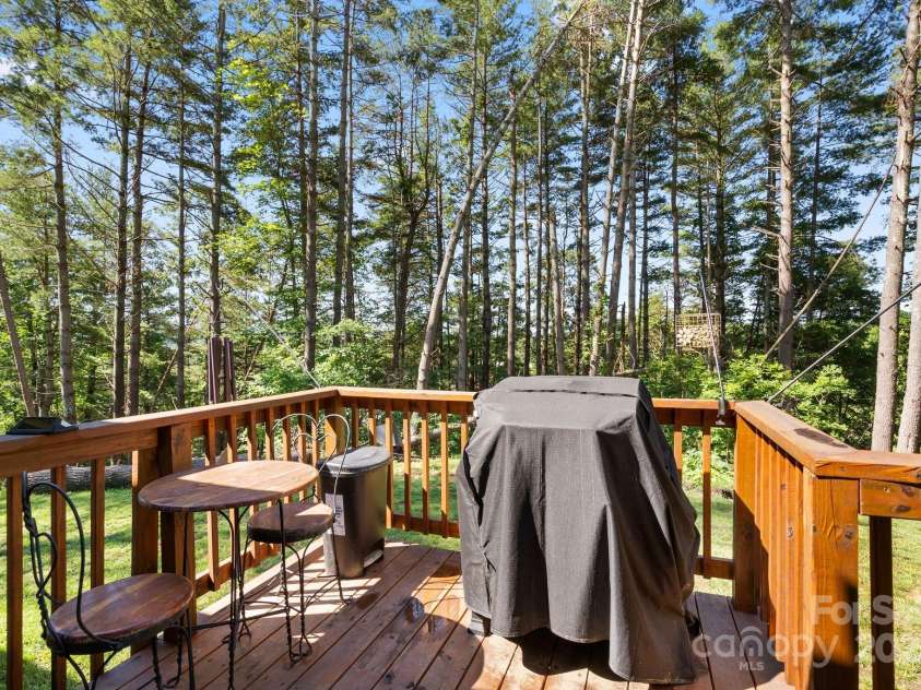 102 Kiwassa Lane, Hendersonville, NC 28792.  MLS# CAR4333333, YatesRealty ID 35028. Back deck 