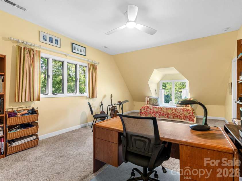 22 Meadow Brook Drive, Fletcher, NC 28732.  MLS# CAR4398596, YatesRealty ID 35029. Bedroom 3