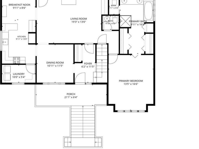 22 Meadow Brook Drive, Fletcher, NC 28732.  MLS# CAR4398596, YatesRealty ID 35029. First Floor
