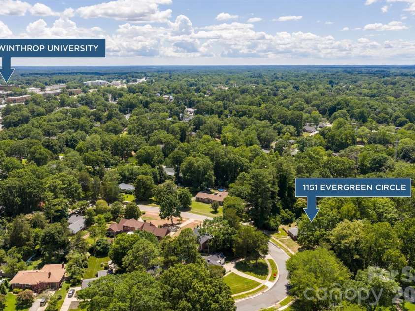 1151 Evergreen Circle, Rock Hill, SC 29732.  MLS# CAR4397230, YatesRealty ID 35032. 