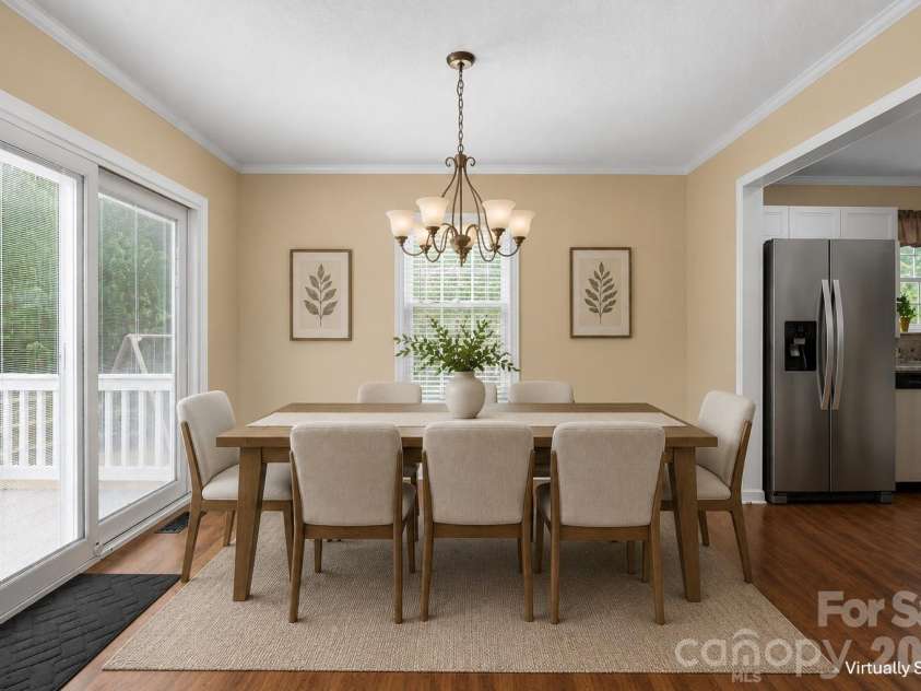 7734 Red Robin Trail, Denver, NC 28037.  MLS# CAR4398482, YatesRealty ID 35033. Dining Room - Open to Kitchen and Living Room