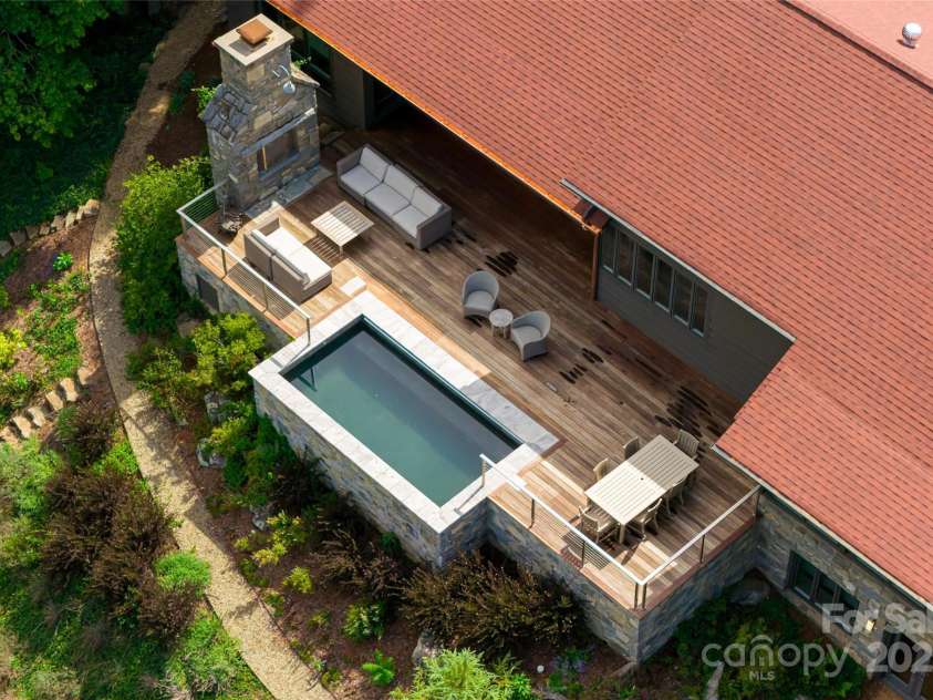 80 Kimberly Knoll Road, Asheville, NC 28804.  MLS# CAR4275443, YatesRealty ID 35034. Ipe Deck and Outdoor Living Space
