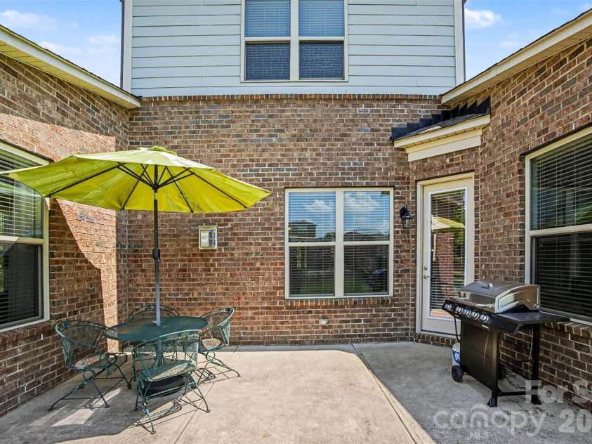 3605 Jumprock Road, Fort Mill, SC 29707.  MLS# CAR4391243, YatesRealty ID 35037. Paio for grilling and chilling!