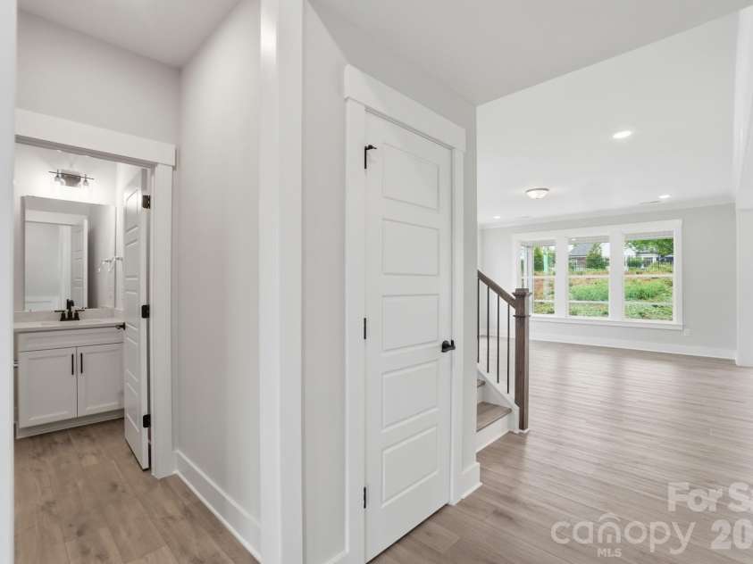 7144 Bil-Mar Drive, Harrisburg, NC 28075.  MLS# CAR4330715, YatesRealty ID 35039. Hall to Powder Bath
