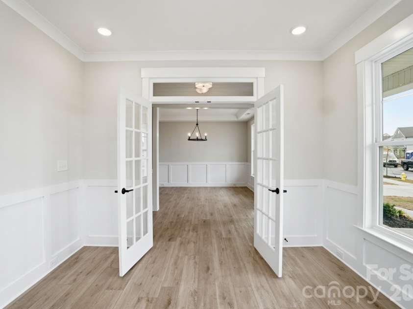 7144 Bil-Mar Drive, Harrisburg, NC 28075.  MLS# CAR4330715, YatesRealty ID 35039. Office with french doors