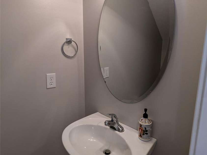 4416 Sages Avenue, Indian Trail, NC 28079.  MLS# CAR4293397, YatesRealty ID 35052. Downstairs Powder Room