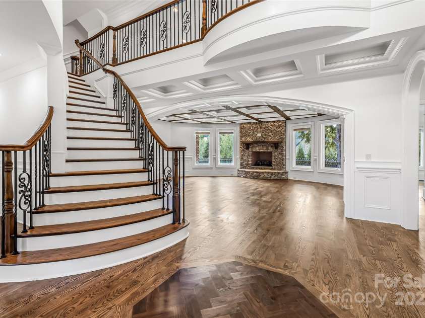 612 Beauhaven Lane, Waxhaw, NC 28173.  MLS# CAR4290062, YatesRealty ID 35058. Stairs