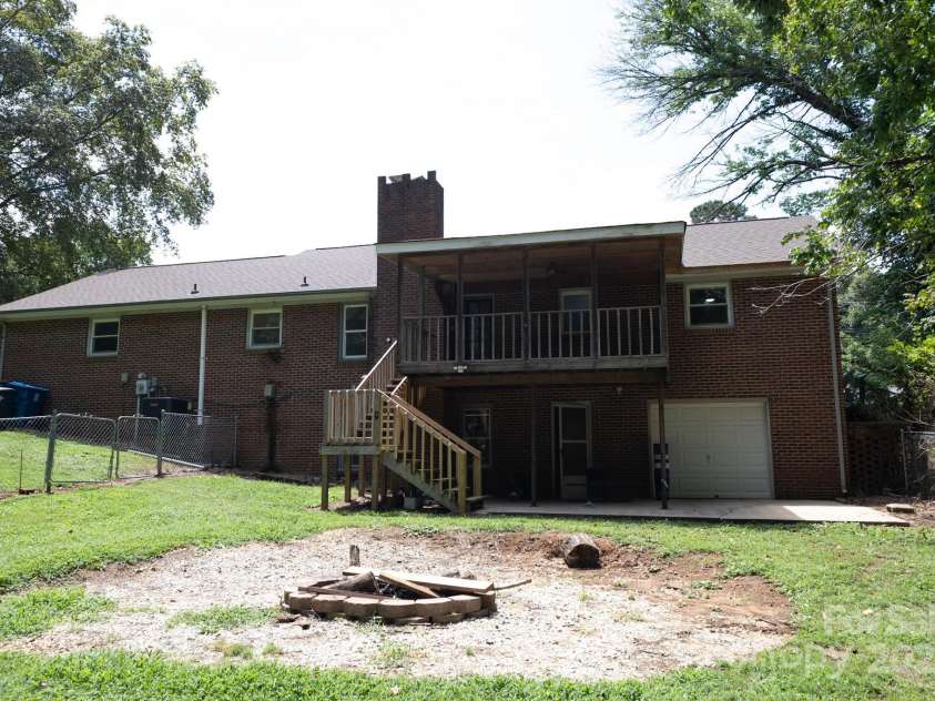 205 Dana Drive, Salisbury, NC 28147.  MLS# CAR4288780, YatesRealty ID 35059. View of the covered deck