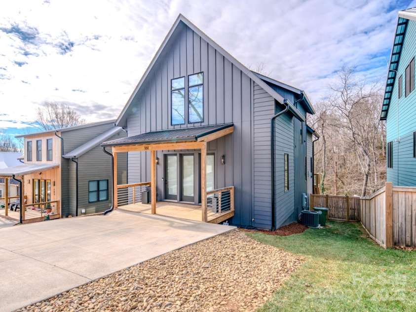 161 Hudson Street, Asheville, NC 28806.  MLS# CAR4205110, YatesRealty ID 3506. Handsome Exterior * Covered Entrance