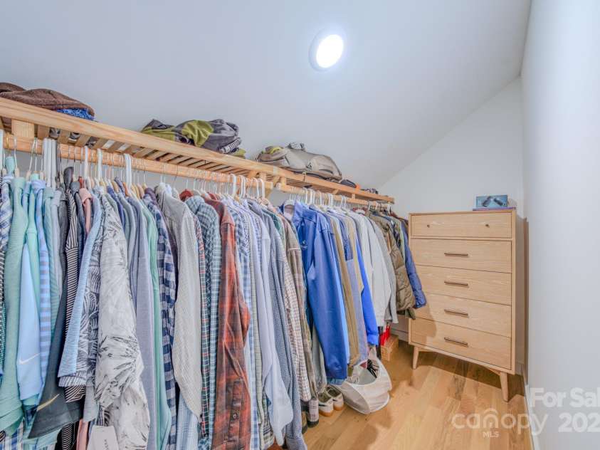 161 Hudson Street, Asheville, NC 28806.  MLS# CAR4205110, YatesRealty ID 3506. One of Two Walk-in Closets in Primary