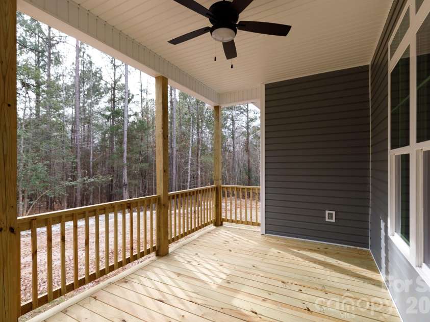 502 Squaw Lane, Edgemoor, SC 29712.  MLS# CAR4342690, YatesRealty ID 3506. Covered back porch located off the family room