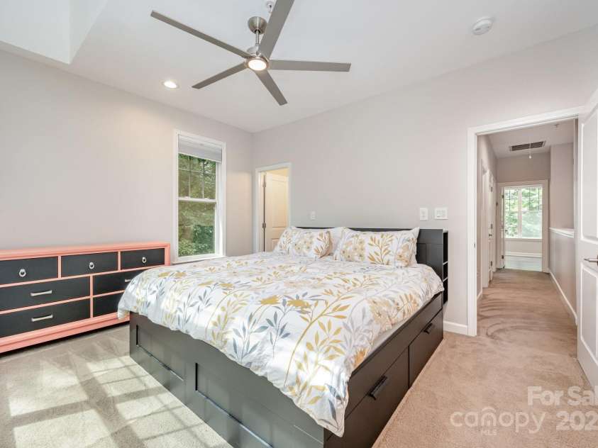 7103 Founders Club Court, Charlotte, NC 28269.  MLS# CAR4294615, YatesRealty ID 35061. Upstairs - Primary Bedroom