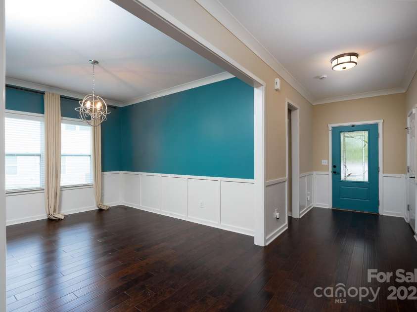 2496 Bergamot Street, Tega Cay, SC 29708.  MLS# CAR4288569, YatesRealty ID 35064. Dining room No Longer Blue