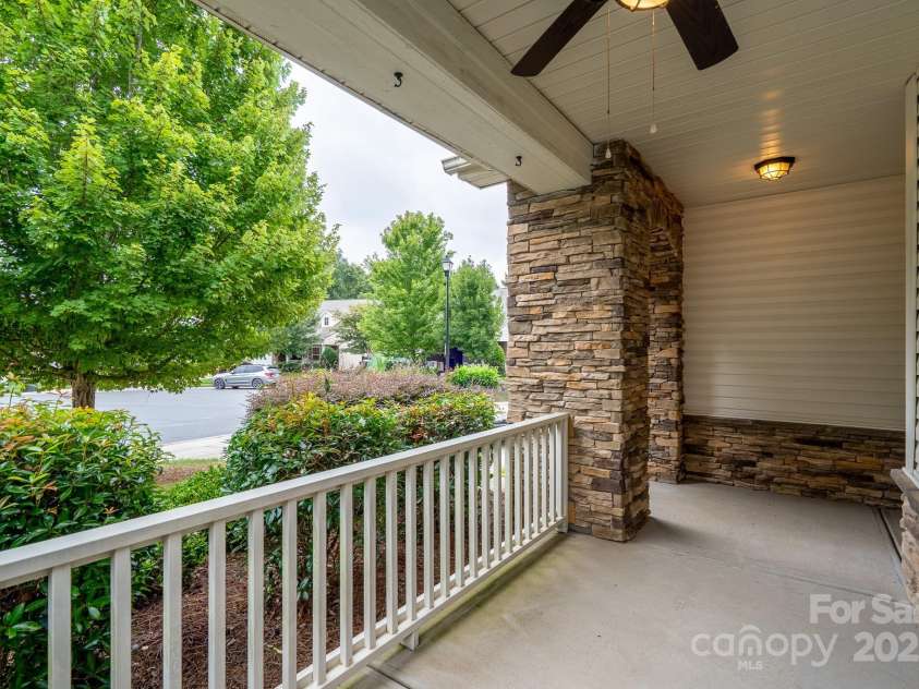 2496 Bergamot Street, Tega Cay, SC 29708.  MLS# CAR4288569, YatesRealty ID 35064. Front Covered Porch